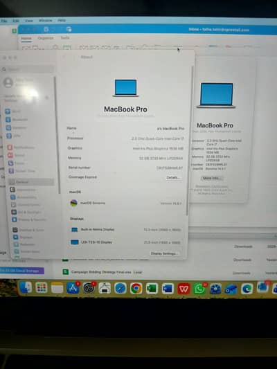 Macbook Pro 13inch 32GB | RAM 512 SSD - Excellent Mint Condition