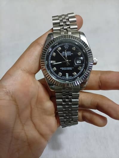 Rolex Oyster Perpetual Day-Date – Black Dial – Premium Condition