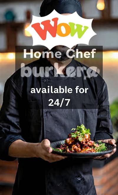 home Chef+driver  available for 24/7