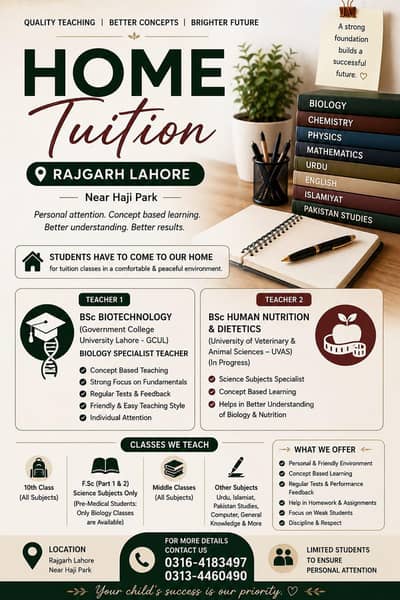 Rajgarh Home Tuition Available (please contact on wattsapp only)