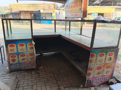 counter display for chat hotel restaurant