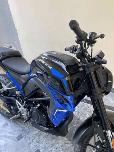 Super Star 200 CC bike only 1500KM driven very good condition