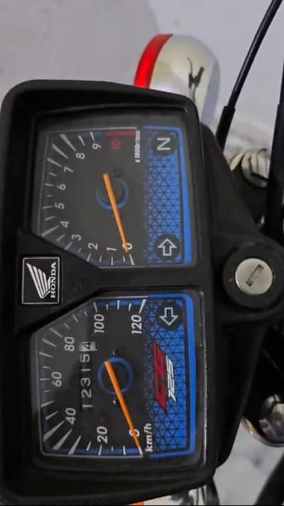 Honda 125 2024 Model Black Color