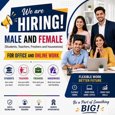 Golden opportunity to start your Career