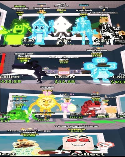 Brainrots for sale in steal a brainrot