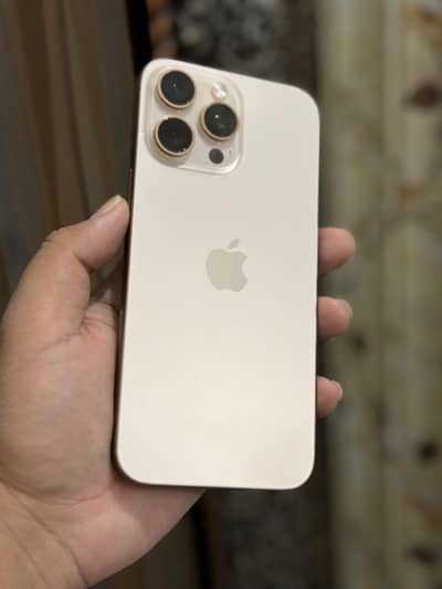 Iphone 16 Pro Max  512 Gb  10 By 10 Condition Water pack 100 percent