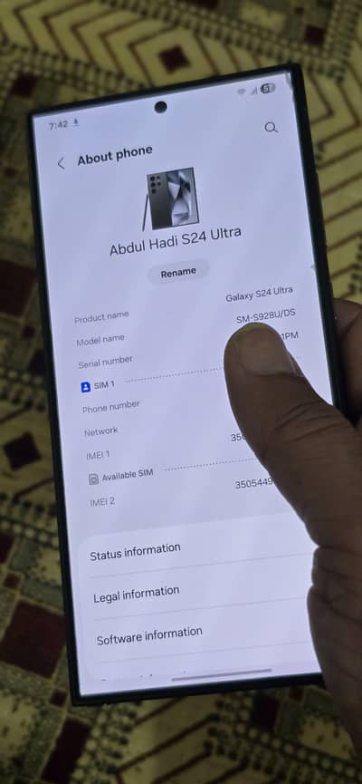 Samsung Galaxy S 24 Ultra 256gb