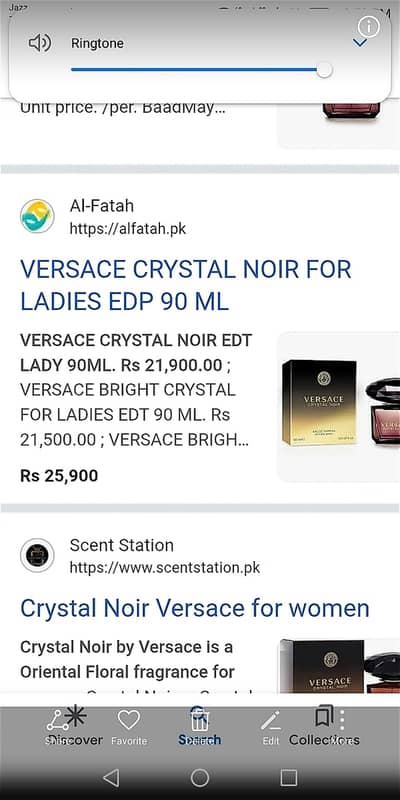 Versace crystal Noir | perfumes for men and women original product