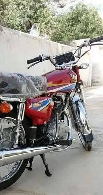 Honda CC 125 2010 Red Color Original Condition Complete