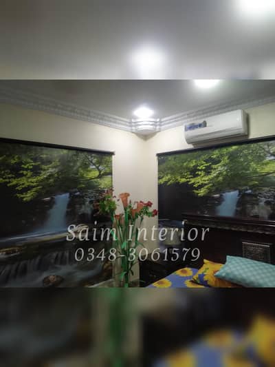 3D Blackout Ordermade A quality Roller Blinds| 30% off,Saim Interior|