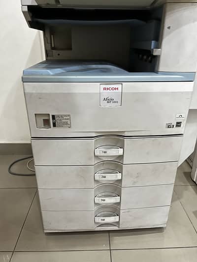 Ricoh Aficio MP3351 All in 1 photocopier for sale