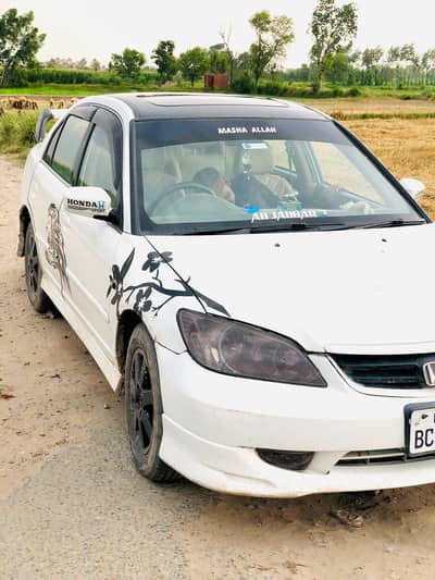 Honda civic sports car spoiler