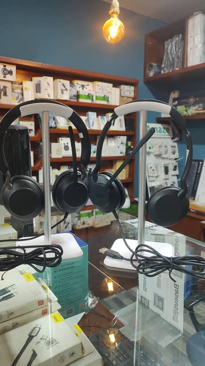 Logitech Sennheiser Jabra Plantronics USB Noise Cancellation Headphone