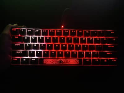 Corsair K65 RGB Mini 60% Keyboard 8000 Poling rate