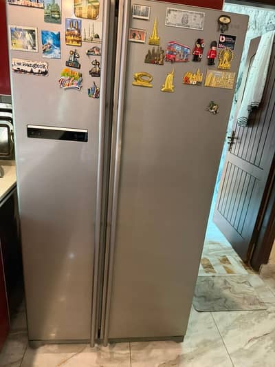 Double-Door Samsung Fridge