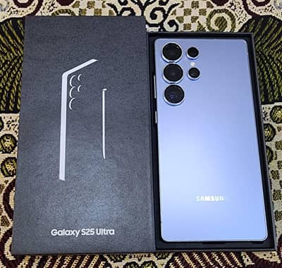Samsung s25 ultra 12/512 10/10 official pta approved