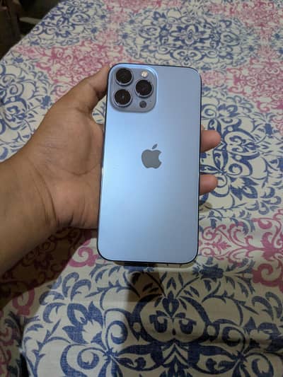 iPhone 13 Pro Max 256GB Sky Blue PTA Approved | 84% Battery Health