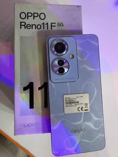 Oppo Reno 11F 5g 8/256 with box pta approval