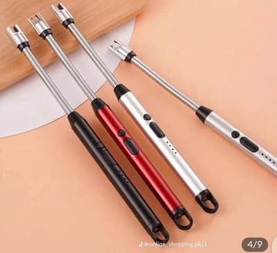 Rechargeable kitchen lighter for stove