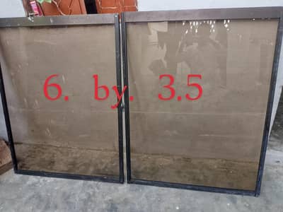 aluminum ki windo he fresh pees he 6. by 3.5 he size