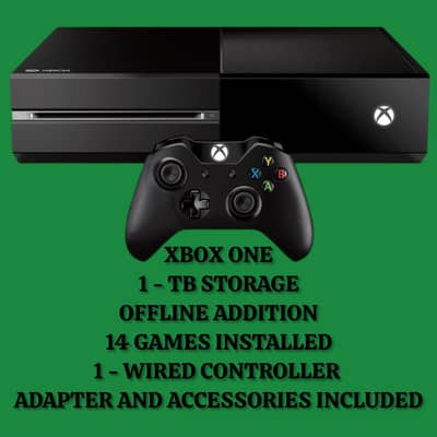 Xbox One - 1 TB - OFFLINE ADDITION