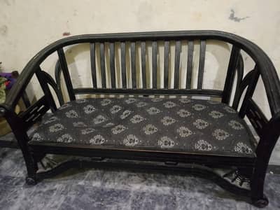 wooden sofa set