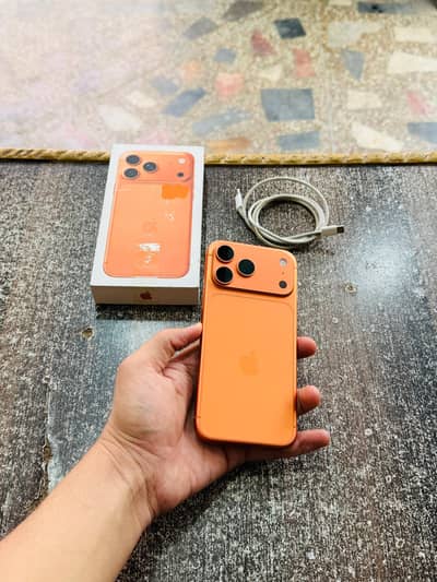iphone 17 Pro Max 256GB Complete Box 100 Health Zero Condition