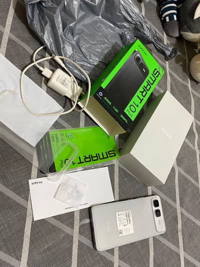 infinix smart 10 plus Complete Box
