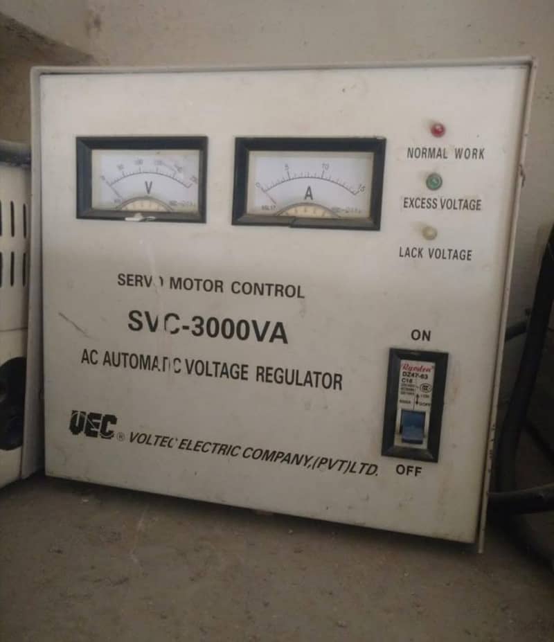 Servo motor controlar automatic regulator 0