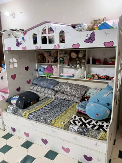 kids bunk bed 3 in 1