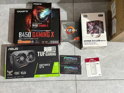 Ryzen 7 3800xt With Gtx 1660ti 16GB 3200mhz ram