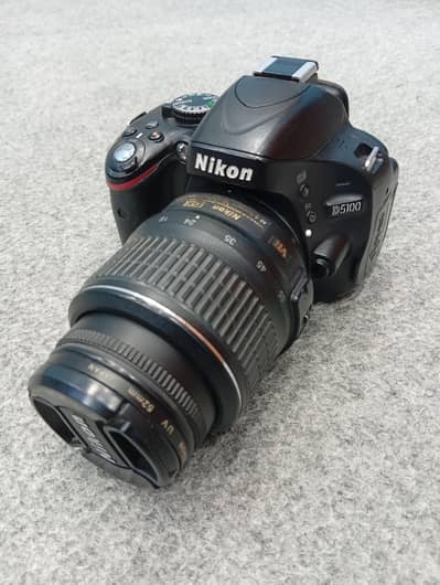 NIKON D5100 WITH 18-55MM 3.5-5.6 F LENS