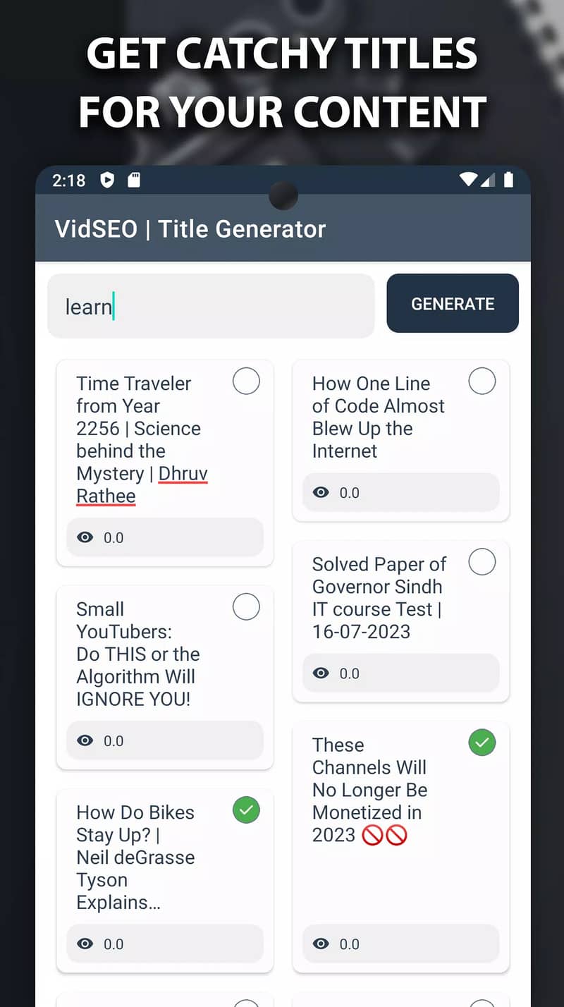 Complete Android Source Code - VidSEO: AI YouTube SEO Generator App 4
