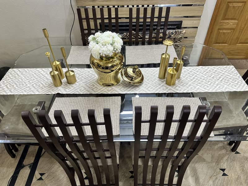 6 Seater Dining Table Set 1