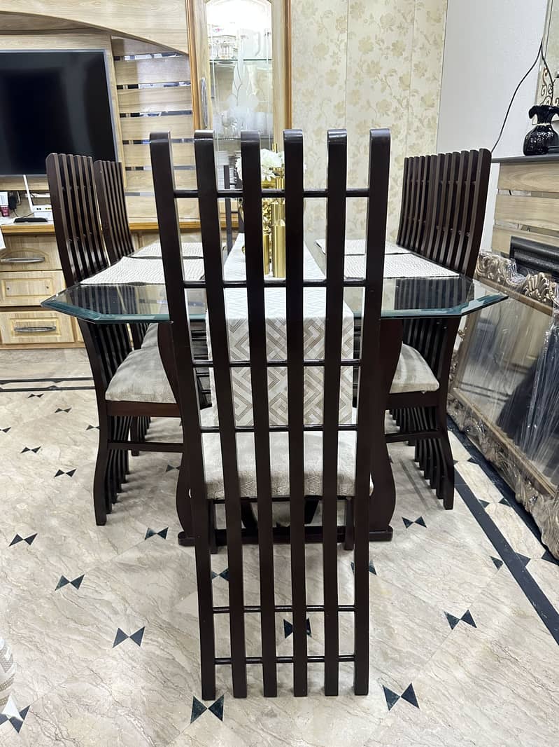 6 Seater Dining Table Set 3