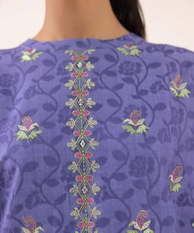 unstitched dress sapphire brand