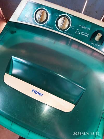 Haier washing machine and spinner model number HWM-80-60W or HWS-60-50