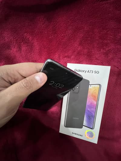 A73 Samsung with complete box