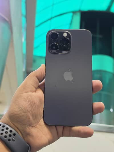 I phone 14 pro 256GB PTA approved  physical plus e sim
