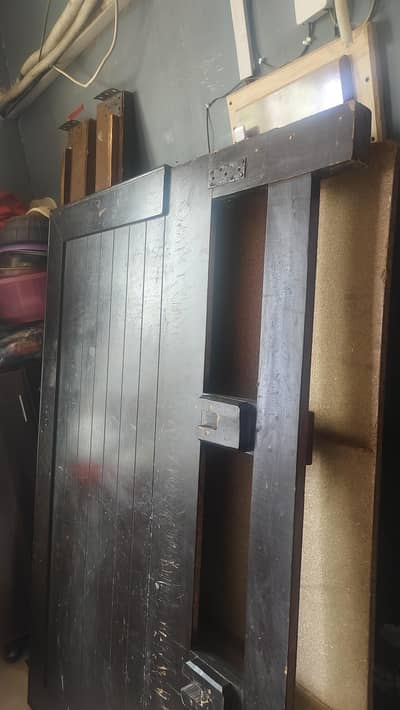 double bed queen size little work required without mattress