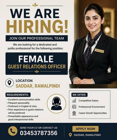 female Guest relations