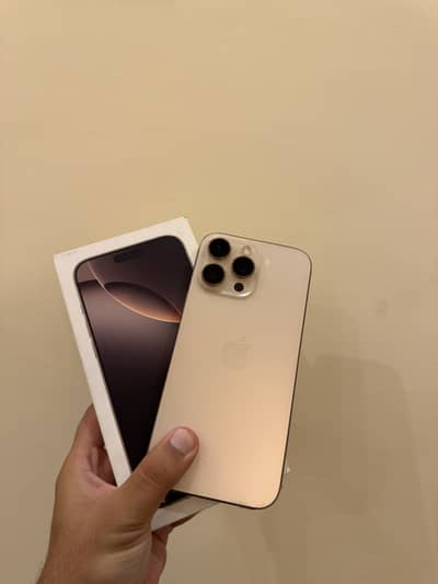 iPhone 16 Pro Max Non PTA ( Factory Unlock ) with box 256gb