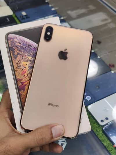 iphone xs Maxx 256 GB gold with box PTA approved VIP price