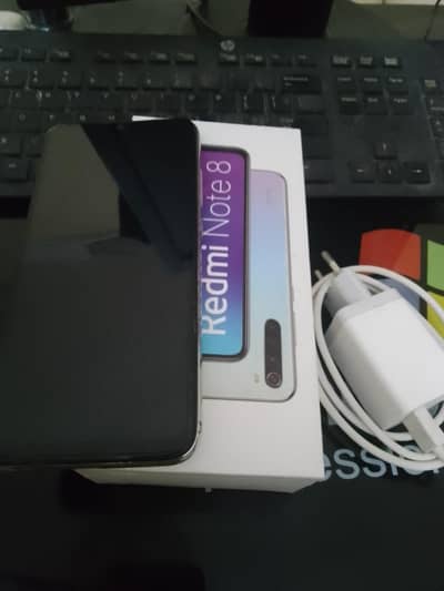 Redmi note 8 with box