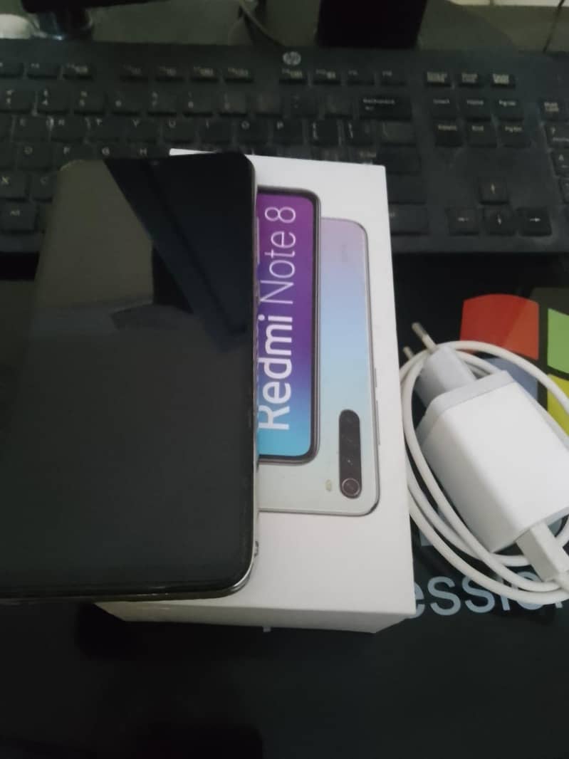 Redmi note 8 with box 0