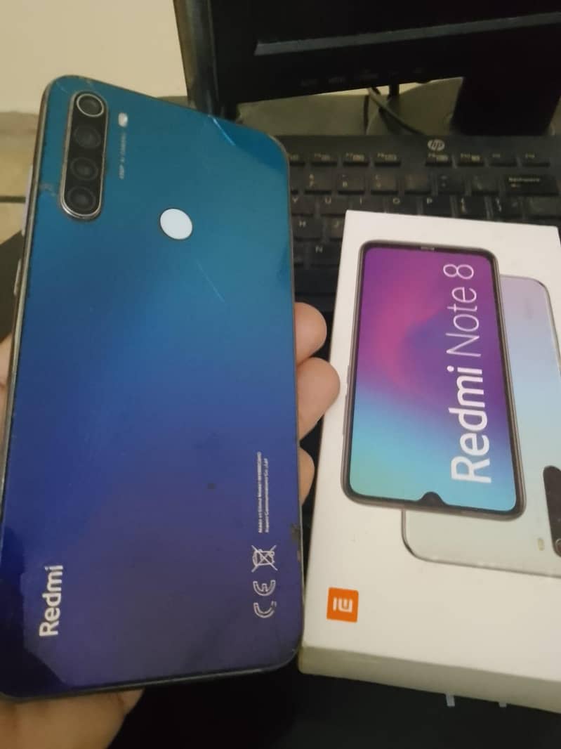Redmi note 8 with box 3