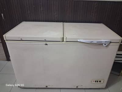 Large size two door freezer