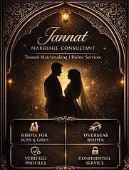 Jannat marriage bureau Online rishta service's proposal's