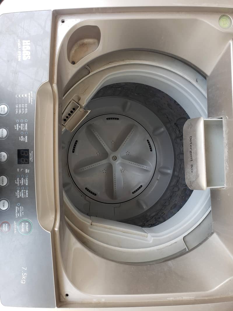 HASS 7.5 FULLY AUTOMATIC WASHING MACHINE 9/10 CONDITION 2