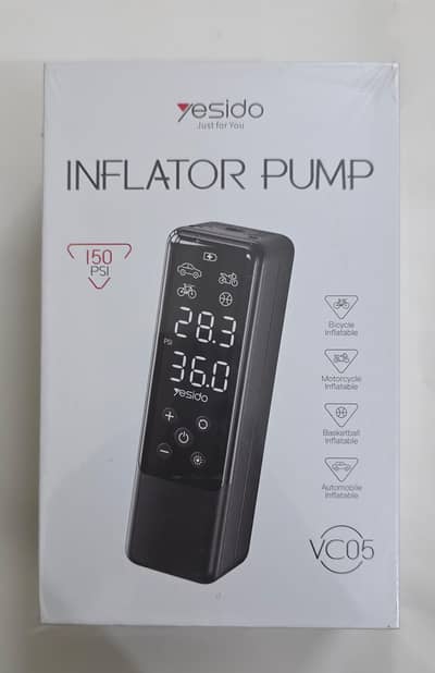 Digital Portable Inflator for Cars or Bikes